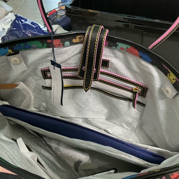 Dooney & Bourke Multicolor Mickey Mouse Tote Bag - Picture 4 of 4